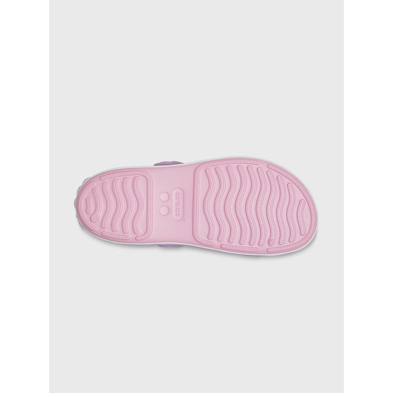 Sandalia Unisex Infantil Crocband Cruiser Rosado Crocs