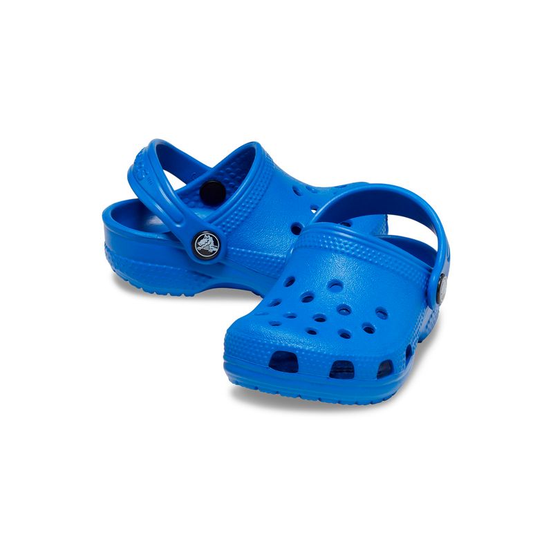 Zueco Bebé Toddler Azul Crocs Talla Única