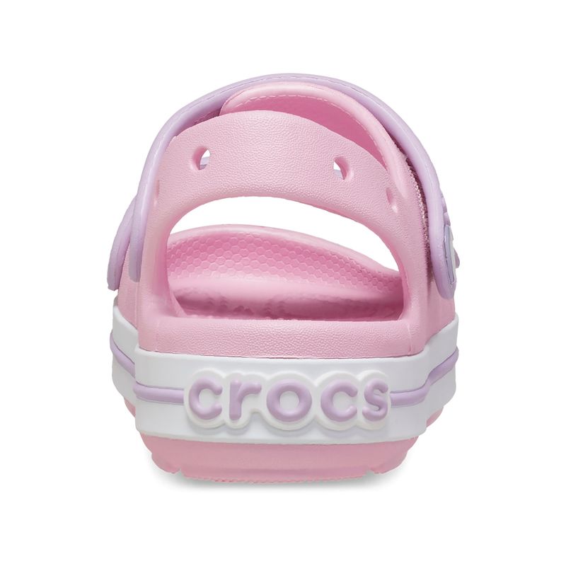 Sandalia Unisex Infantil Crocband Cruiser Rosado Crocs