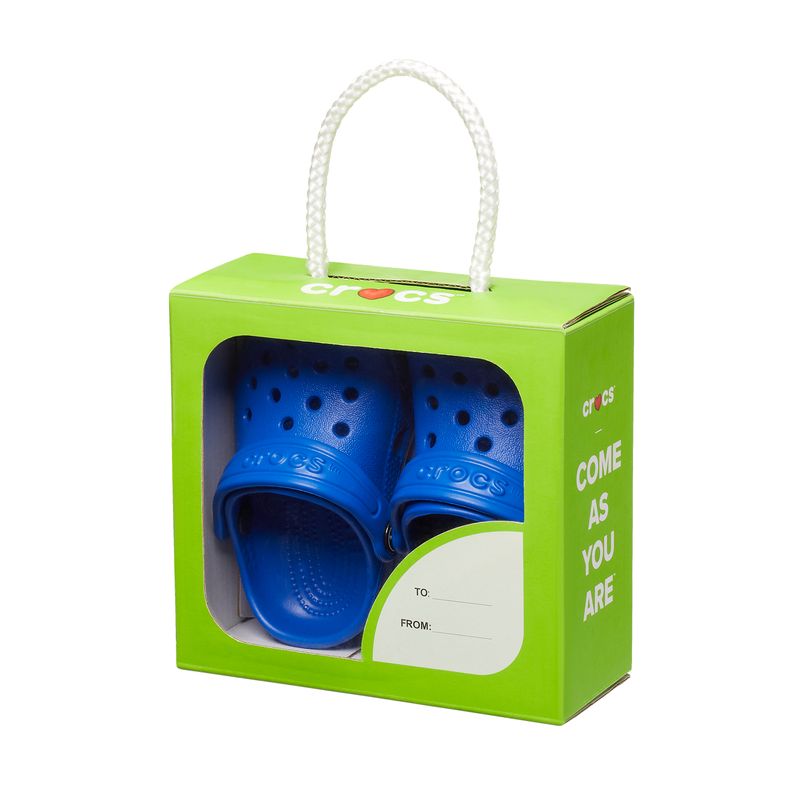 Zueco Bebé Toddler Azul Crocs Talla Única