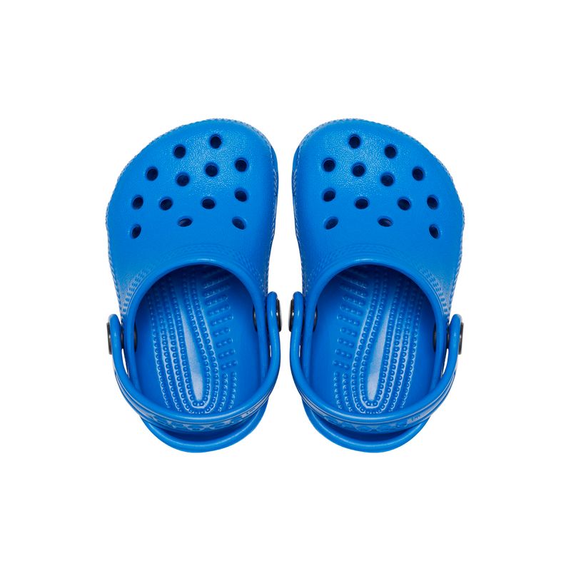 Zueco Bebé Toddler Azul Crocs Talla Única