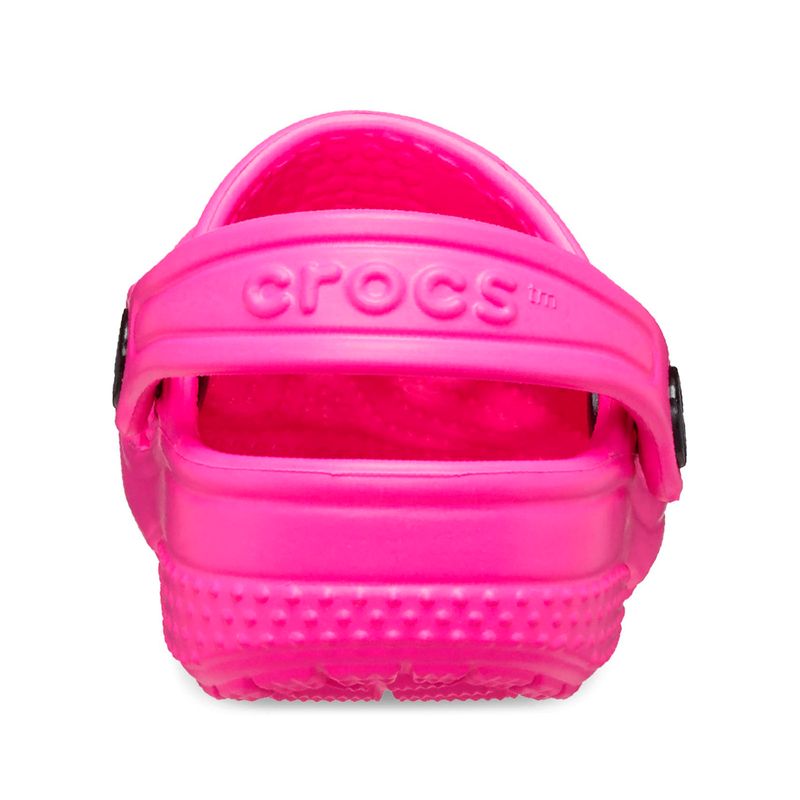 Zueco Bebé Toddler Fucsia Crocs Talla Única
