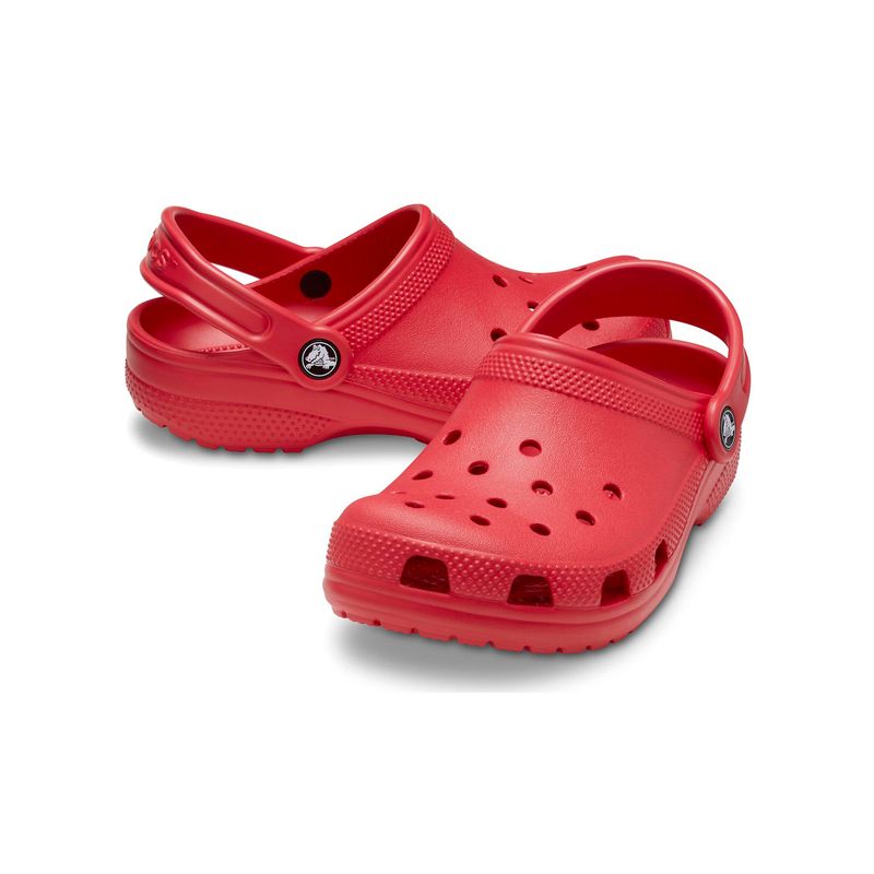 Zueco Infantil Toddler Classic Clog Rojo Crocs