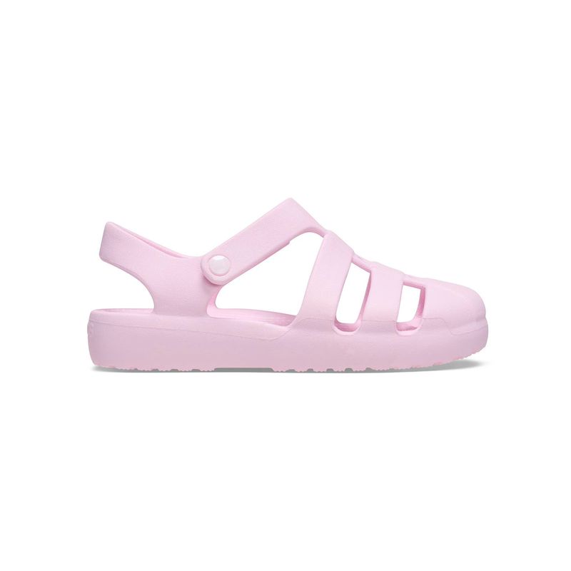 Sandalia Infantil Classic Fisherman Rosado Crocs