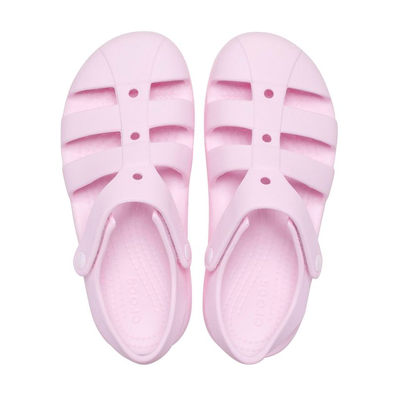 Sandalia Infantil Classic Fisherman Rosado Crocs