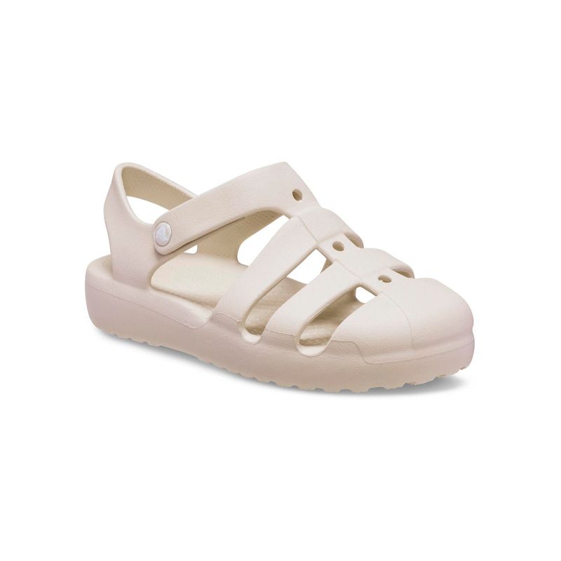 Sandalia Unisex Infantil Classic Fisherman Beige Crocs