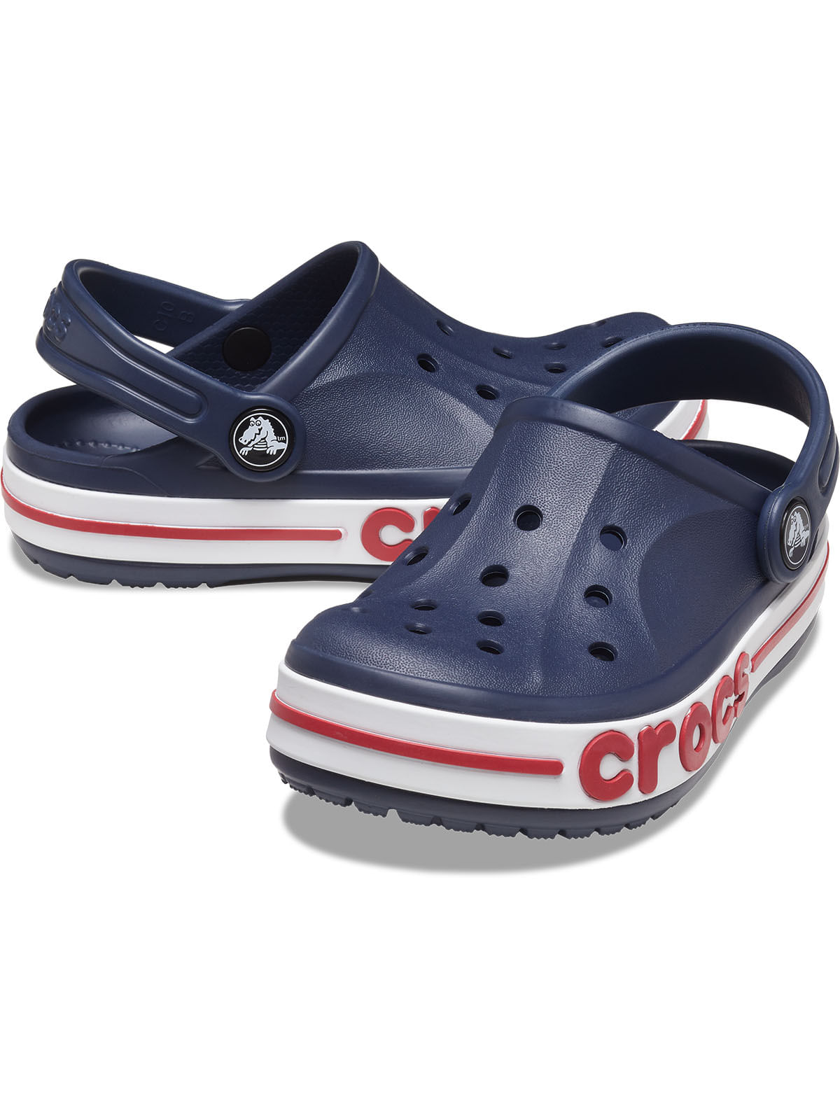 Zueco Infantil Bayaband Clog Azul Crocs