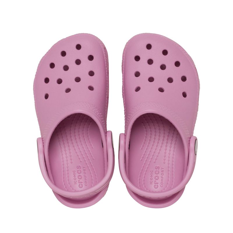 Zueco Niña Classic Clog Morado Crocs