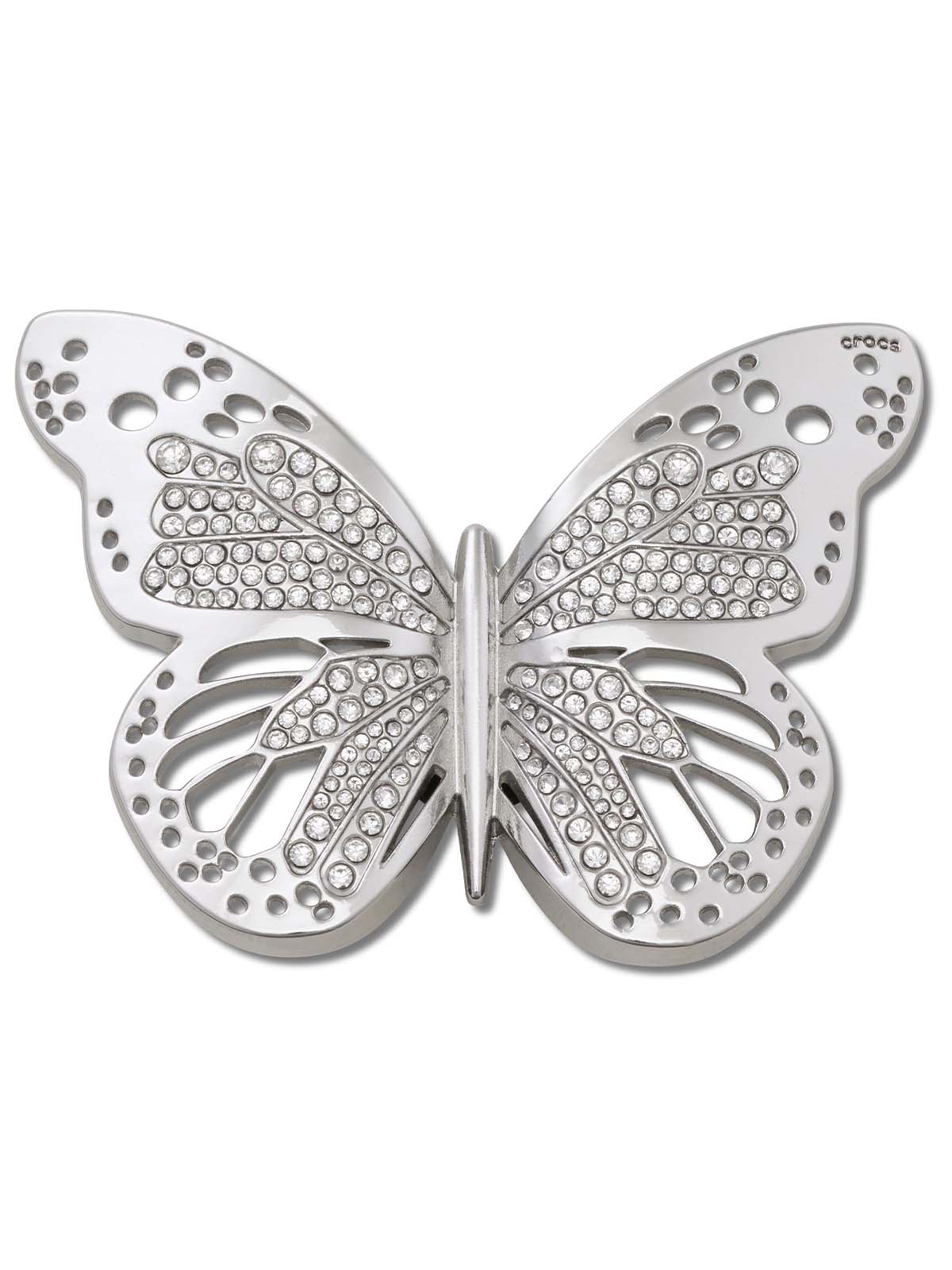 Jibbitz Mariposa Plateada Crocs