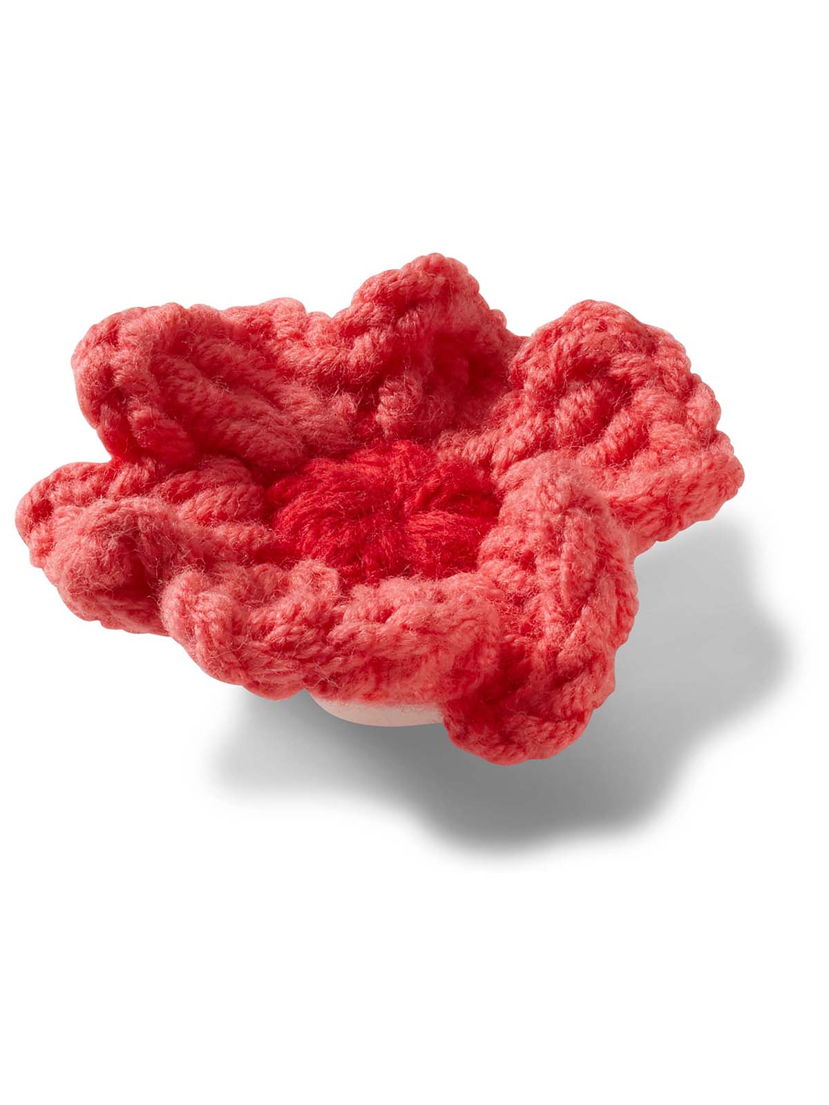 Jibbitz Flor de Crochet Rosado Crocs