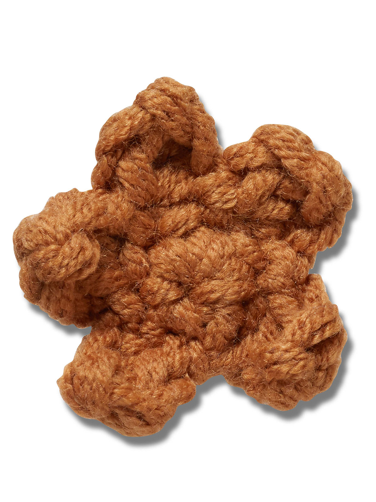 Jibbitz Estrella de Crochet Café Crocs