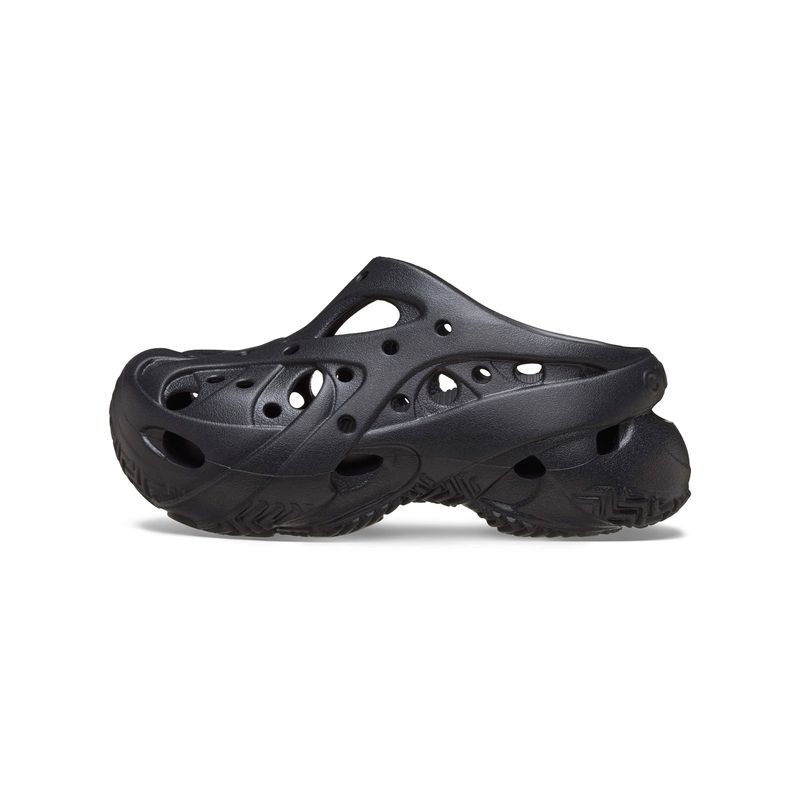 Zueco Unisex Caged Clog Plataforma Negro Crocs