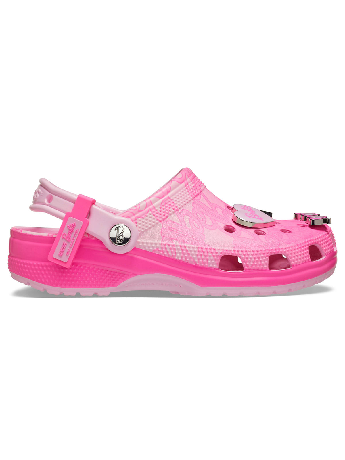 Zueco Unisex Classic Barbie Rosado de Mattel Crocs