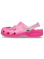 Zueco-Unisex-Classic-Barbie-Rosado-de-Mattel-Crocs