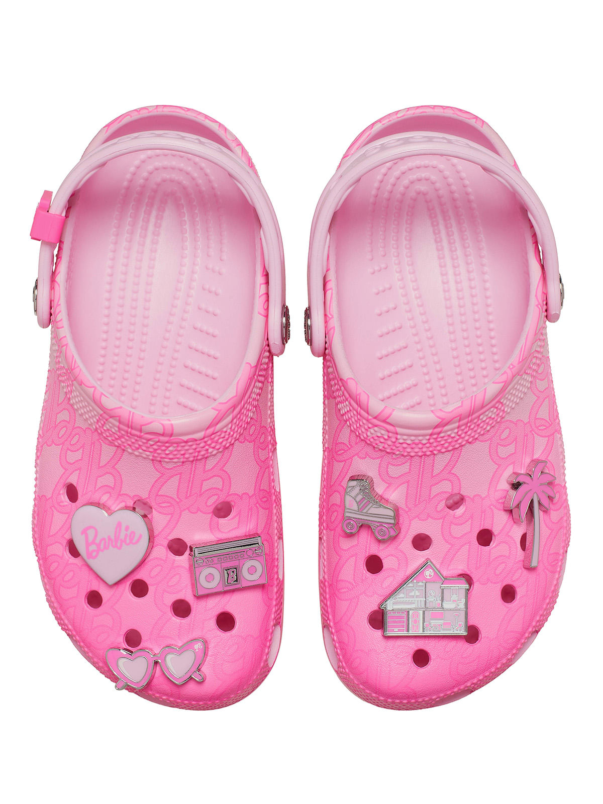 Zueco Unisex Classic Barbie Rosado de Mattel Crocs