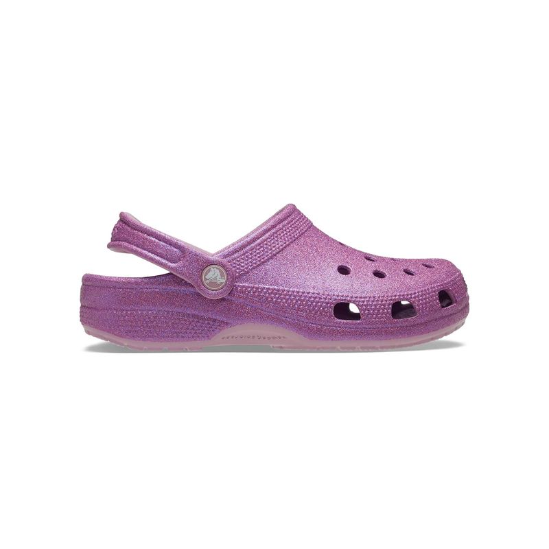 Zueco Mujer Classic Iridescent Morado Crocs
