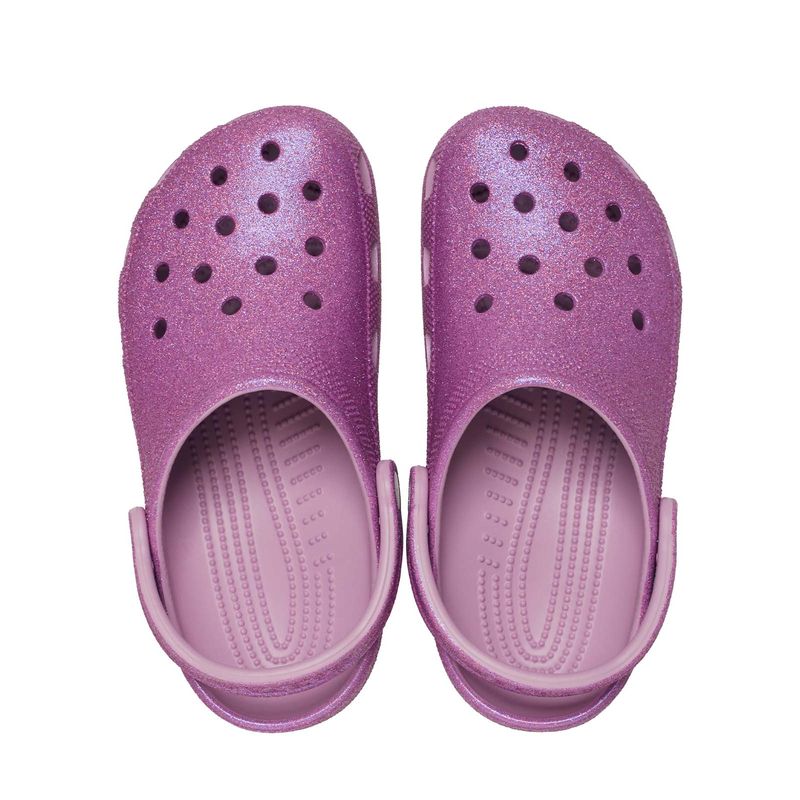 Zueco Mujer Classic Iridescent Morado Crocs