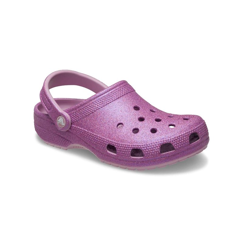 Zueco Mujer Classic Iridescent Morado Crocs
