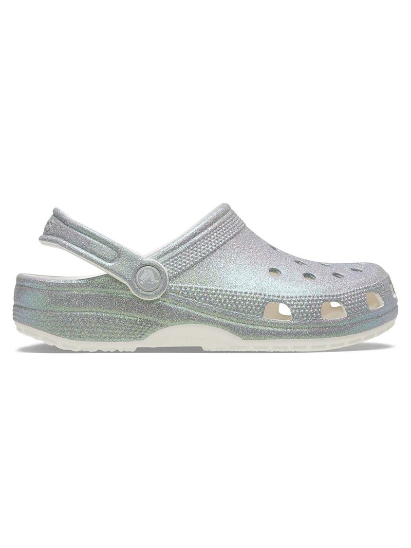 Zueco-Unisex-Classic-Iridescent-Blanco-Crocs