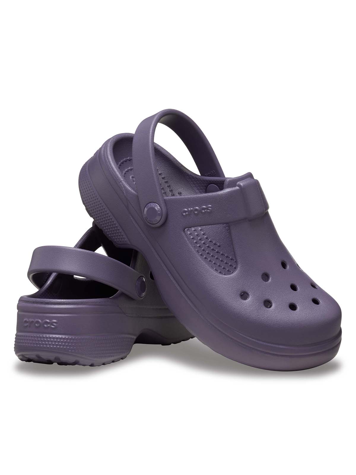 Zueco Niño Mary Jane T Morado Crocs -Crocs - Crocs Chile | Tienda