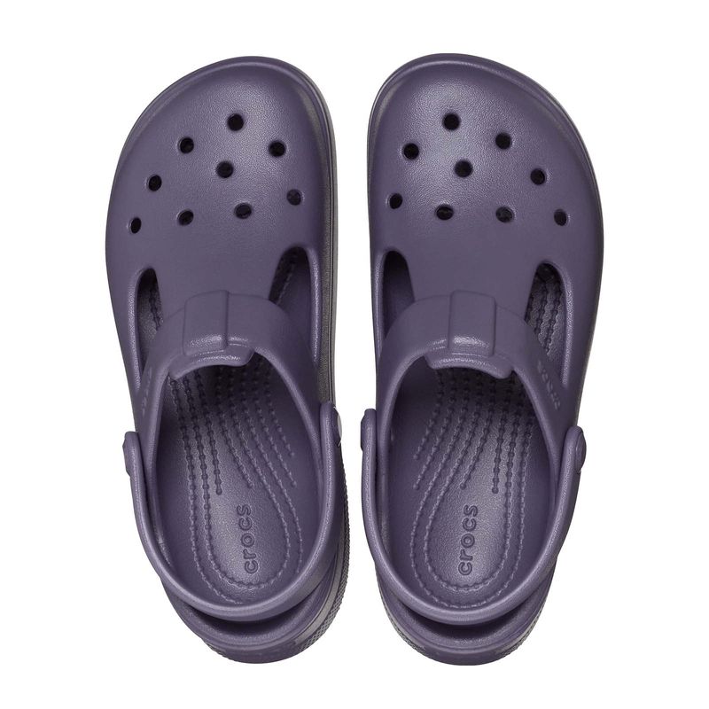 Zueco Niño Mary Jane T Morado Crocs