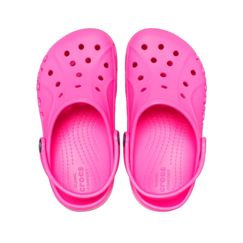 Zueco Niño Baya Clog T Rosado Crocs