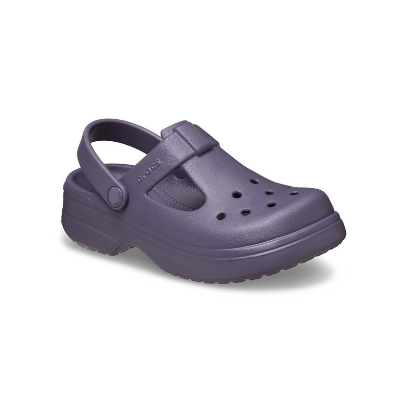 Zueco Niño Mary Jane K Morado Crocs