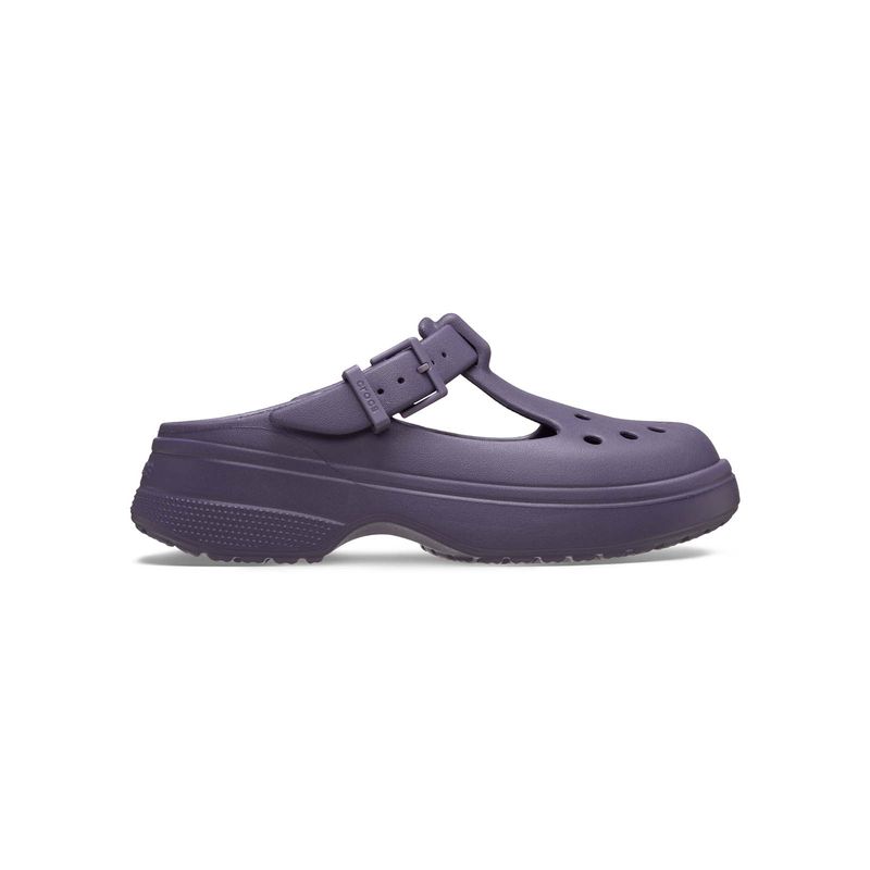 Zueco Mujer Mary Jane Morado Crocs