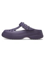 Zueco-Mujer-Mary-Jane-Morado-Crocs