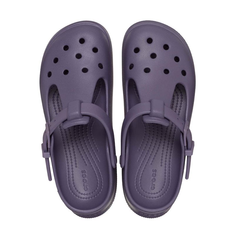 Zueco Mujer Mary Jane Morado Crocs