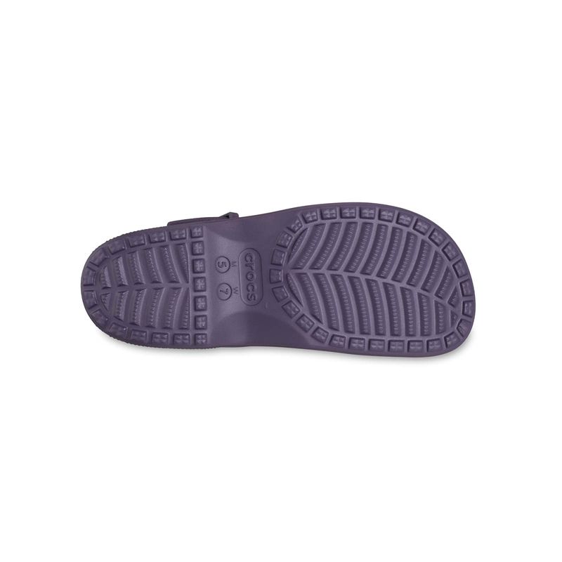 Zueco Mujer Mary Jane Morado Crocs