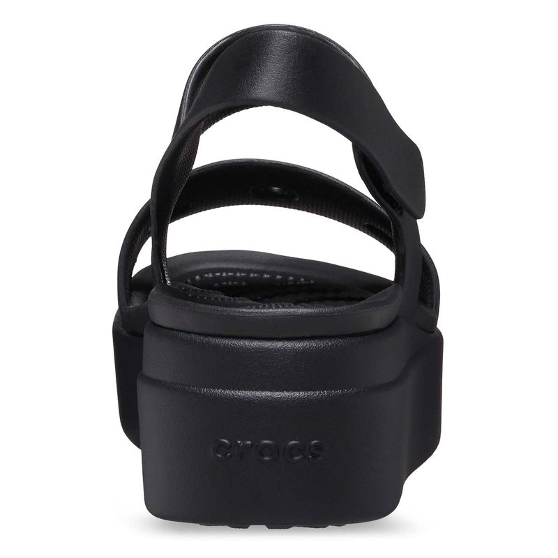 Sandalia Mujer Brooklyn 4u Negro Crocs