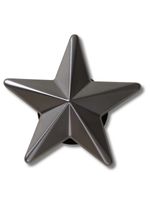 Jibbitz-Estrella-Gunmetal-Punk-Negro-Crocs