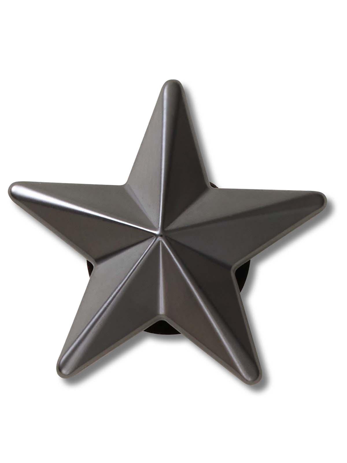 Jibbitz Estrella Gunmetal Punk Negro Crocs