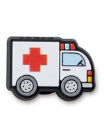 Jibbitz-Mini-Ambulancia-Blanco-Crocs