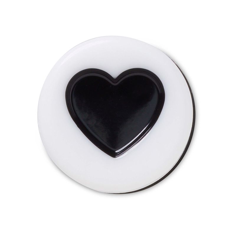 Jibbitz Corazón Amistad Blanco Crocs