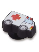 Jibbitz-Mini-Ambulancia-Blanco-Crocs