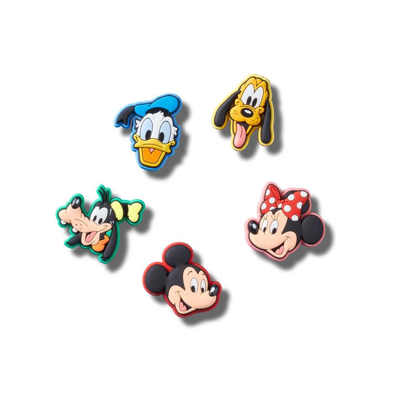 Jibbitz Amigos de Mickey Pack 5 Blanco Crocs
