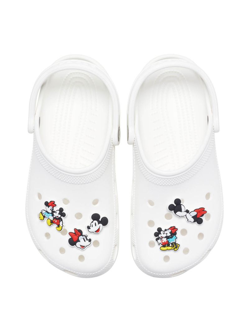 Jibbitz-Minnie-y-Mickey-Pack-5Blanco-Crocs