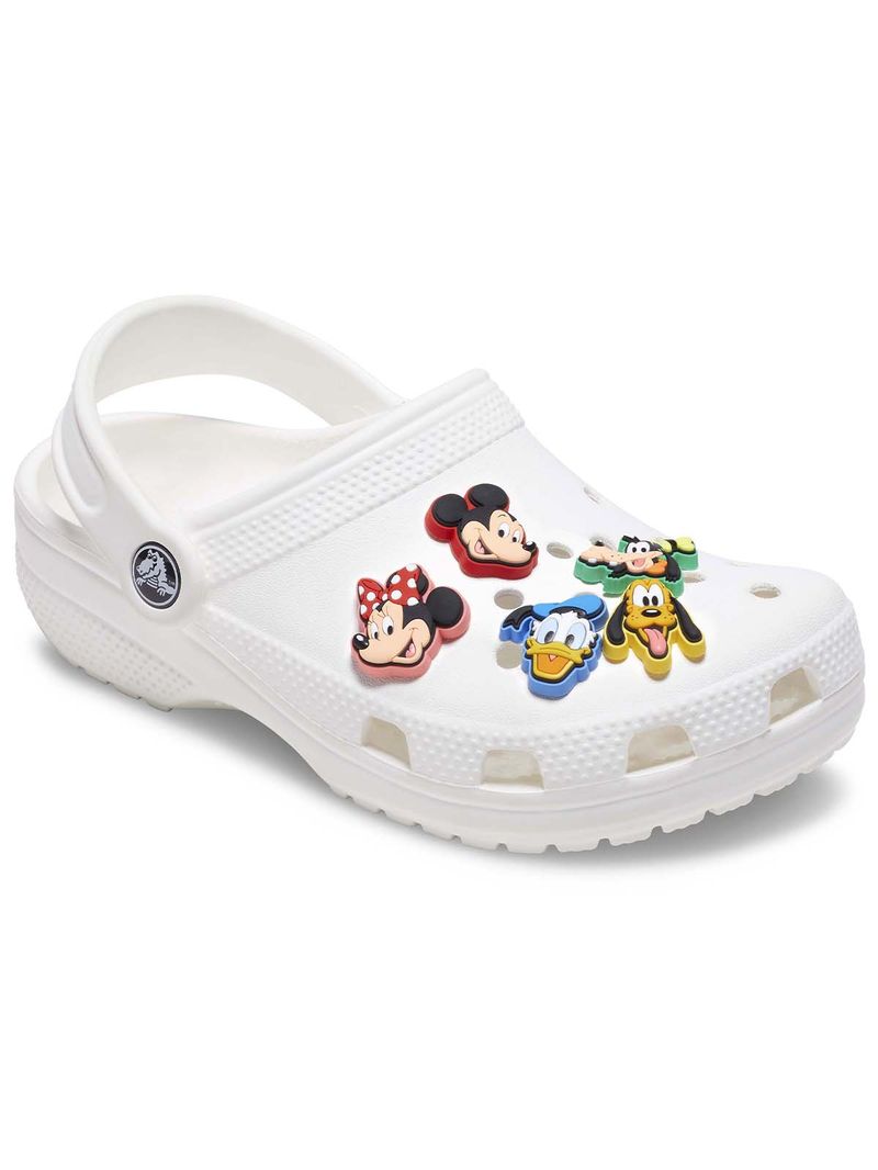 Jibbitz-Amigos-de-Mickey-Pack-5-Blanco-Crocs