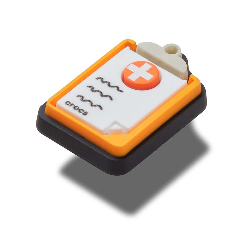 Jibbitz Portapapeles Médico Blanco Crocs