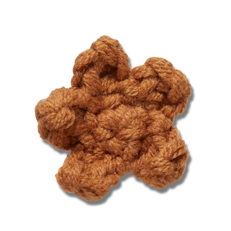 Jibbitz Estrella de Crochet Café Crocs