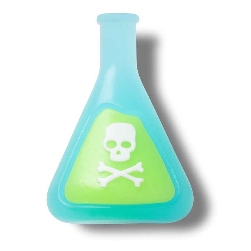 Jibbitz Vaso de Laboratorio Celeste Crocs