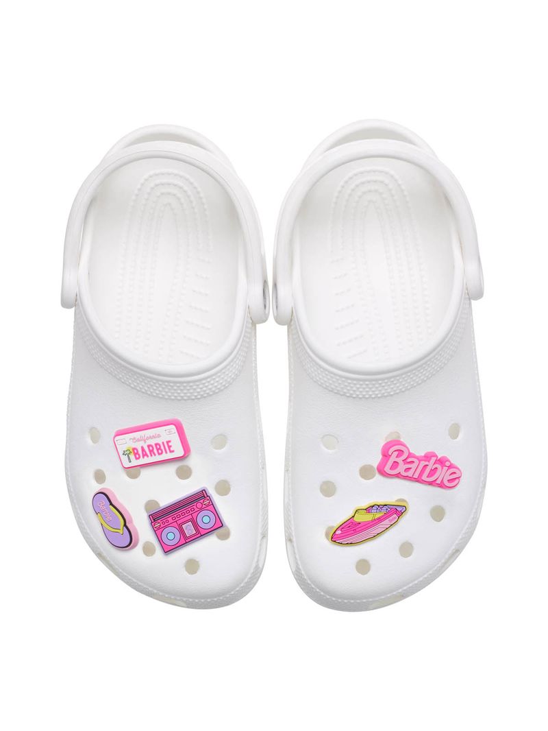 Jibbitz-Barbie-Retro-Pack-5-Rosado-Crocs