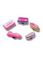 Jibbitz-Barbie-Retro-Pack-5-Rosado-Crocs