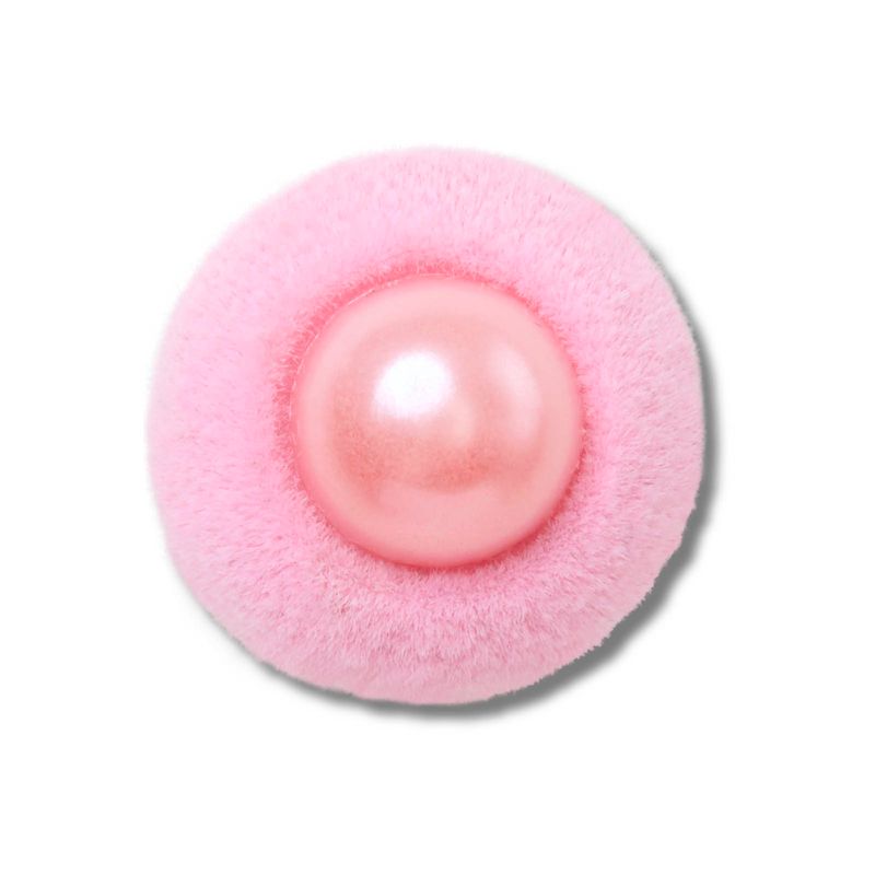 Jibbitz Perla Rosada Terciopelo SMT Rosado Crocs
