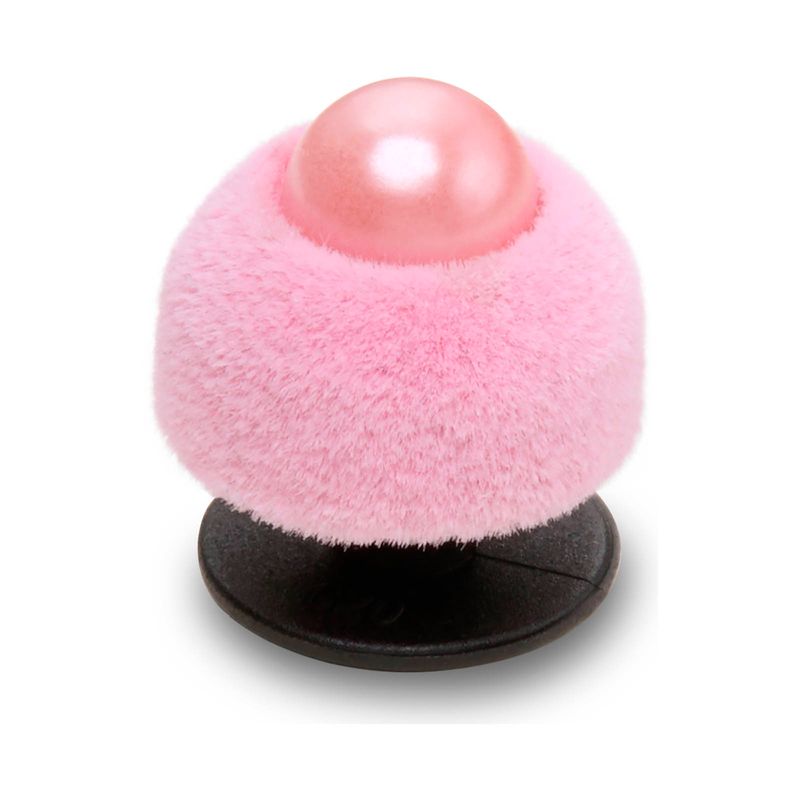 Jibbitz Perla Rosada Terciopelo SMT Rosado Crocs