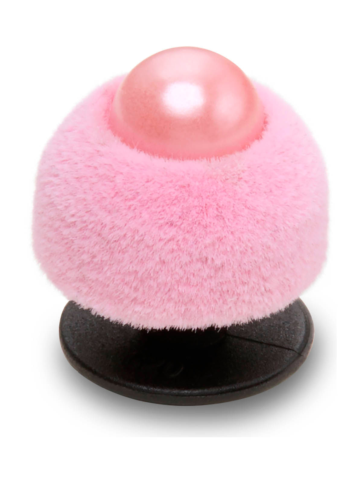 Jibbitz Perla Rosada Terciopelo SMT Rosado Crocs