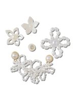 Jibbitz-Perlas-Blancas-Pack-5-Plateado-Crocs