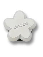 Jibbitz-Flor-Plateada-Plateado-Crocs